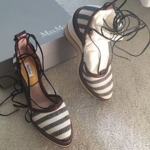 Brand new MaxMara wedges sz 38
